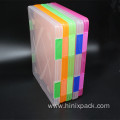 A4 plastic portable office storage stationery file folder